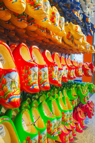 Dutch wooden shoes