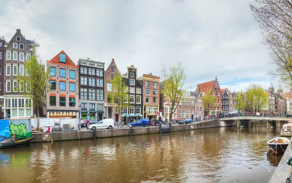 Огляд Амстердам, Нідерланди — стокове фото