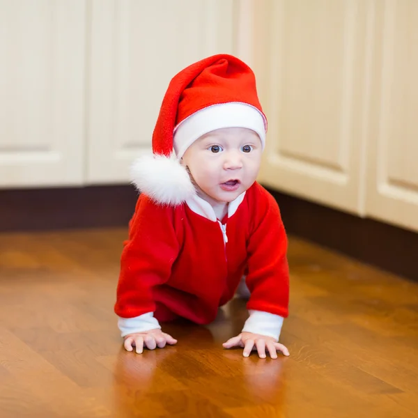 Petit bébé Père Noël — Photo