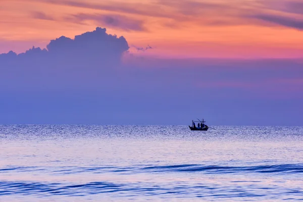 Восход солнца на Хуа Хин в Таиланде — стоковое фото