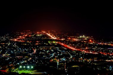 Hua Hin nightscape Tayland