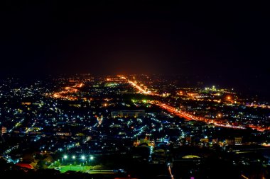 Hua Hin nightscape Tayland