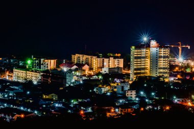 Hua Hin nightscape Tayland