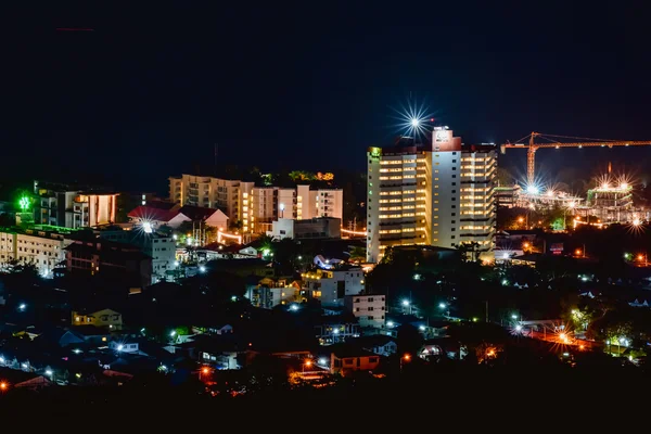 Paisaje nocturno Hua Hin Tailandia — Foto de Stock