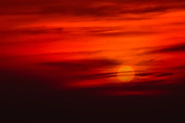 Belo pôr do sol — Fotografia de Stock