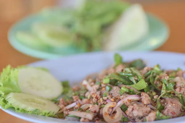 Nam Tok karışımı salata — Stok fotoğraf