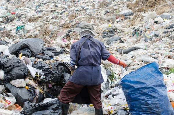 Stora skräp heap — Stockfoto