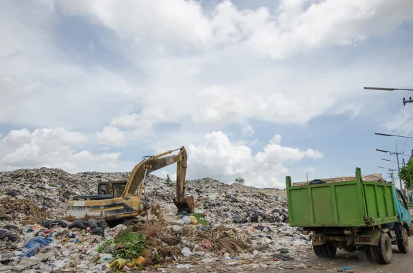 Stora skräp heap — Stockfoto