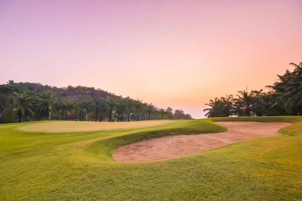 Golfbaan — Stockfoto