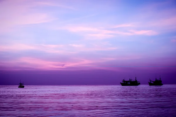 Sunrise in the ocean — Stock Photo, Image