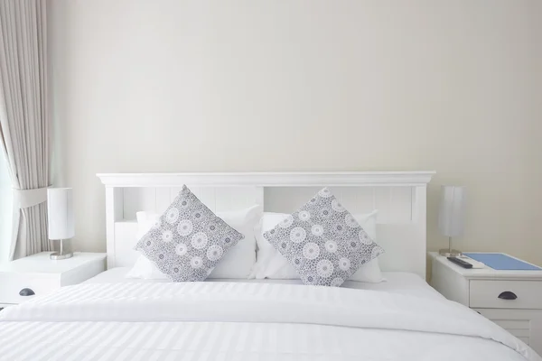 White bedroom — Stock Photo, Image