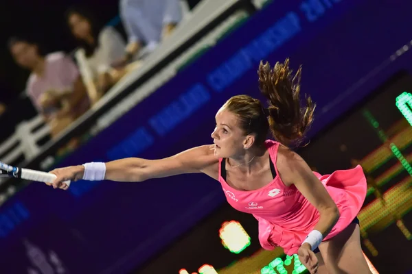 Jugadora mundial de tenis Aginieszka Radwanska — Foto de Stock