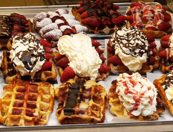 Belçika tatlı waffle