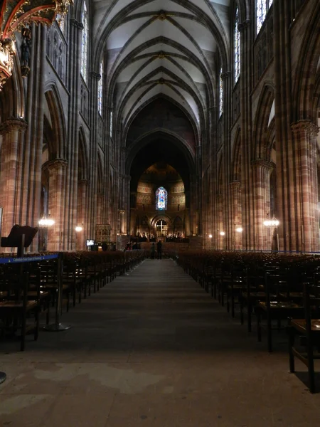 Katedral perspektif görünüm Stok Resim