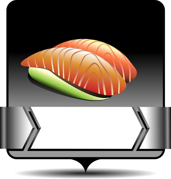 Asuntos de sushi — Vector de stock