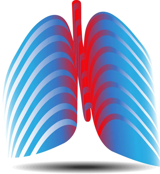 Pulmonell diagnostik — Stock vektor