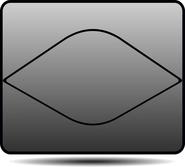 Pictogram voor videobewaking — Stockvector