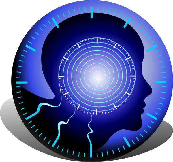 Logo of hypnosis — Stock Photo, Image