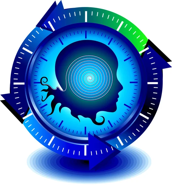 Logo of hypnosis — Stock Photo, Image