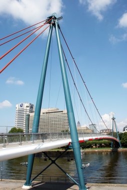 Frankfurt holbeinsteg Köprüsü