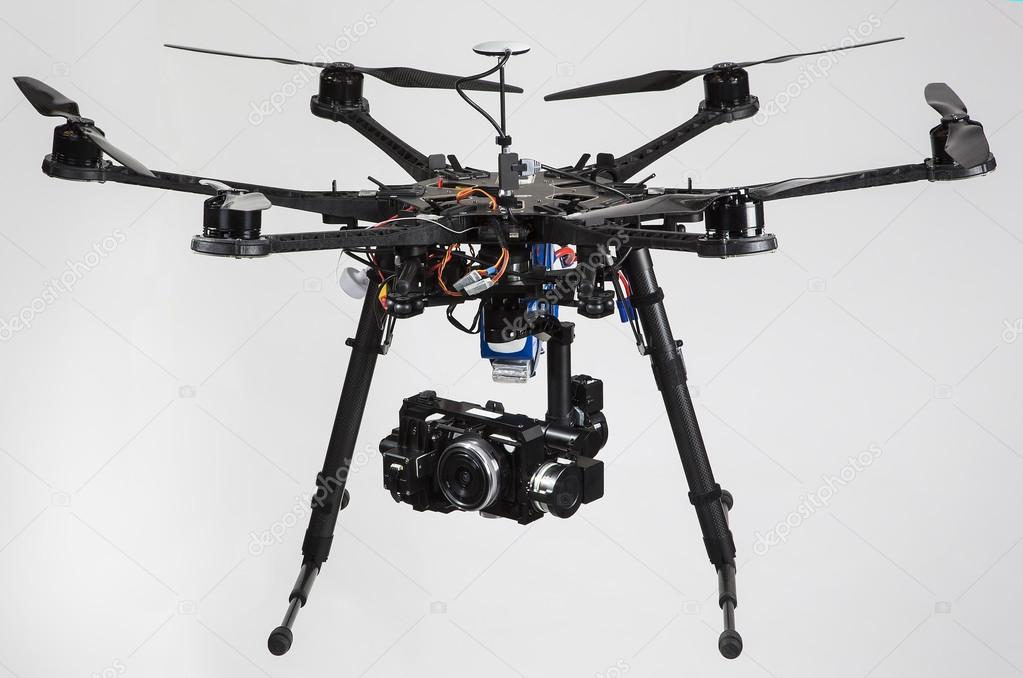 Hexacopter with a camera