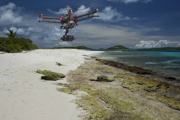 Aerial tropical patrol — Stock Photo, Image