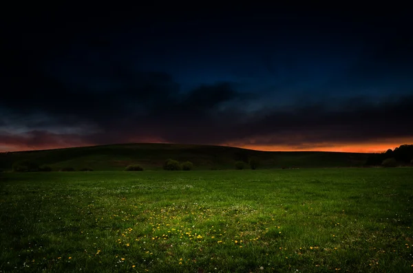 Noční pozadí. — Stock fotografie