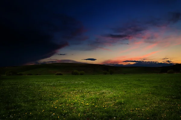 Noční pozadí. — Stock fotografie