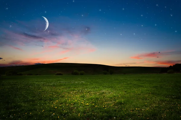 Noite de fundo — Fotografia de Stock