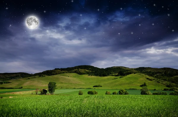 Schöner nächtlicher Hintergrund — Stockfoto