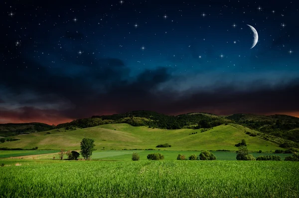 Hermoso fondo nocturno — Foto de Stock