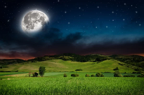 Vacker natt bakgrund — Stockfoto
