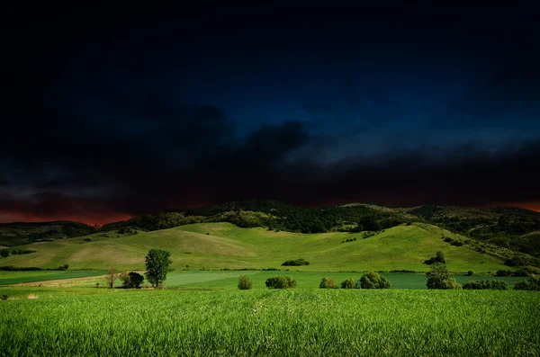 Hintergrund der Nacht — Stockfoto