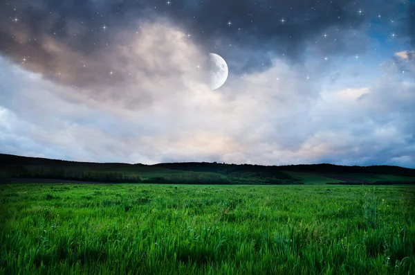 Güzel bir gece alan arka plan