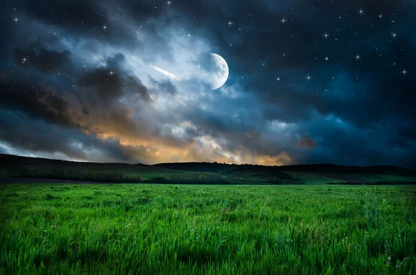 Güzel bir gece alan arka plan
