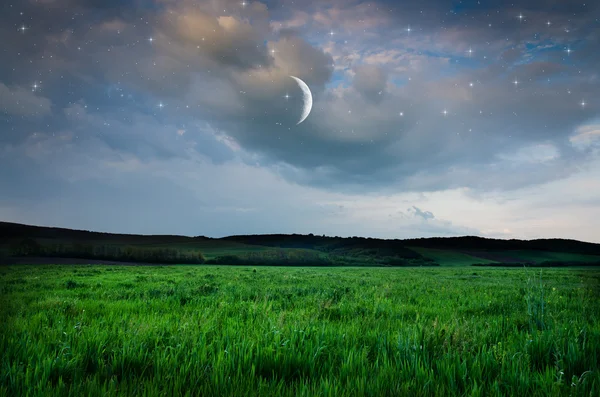Güzel bir gece alan arka plan