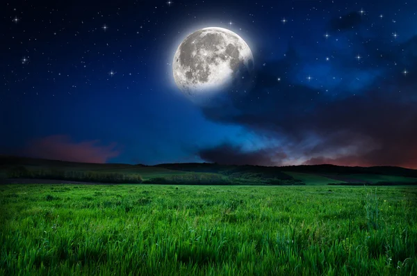 Güzel bir gece alan arka plan