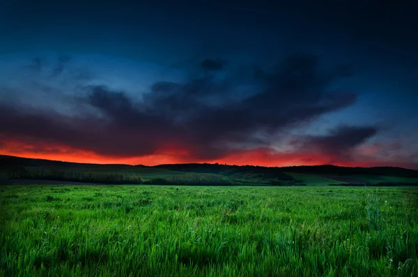 美しい夜視野 — ストック写真