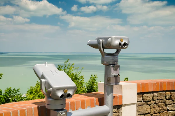 Balaton Gölü Panoraması — Stok fotoğraf