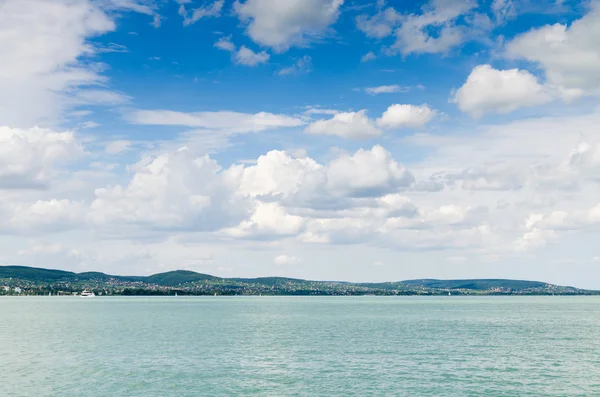 Вид на озера Балатон — стокове фото