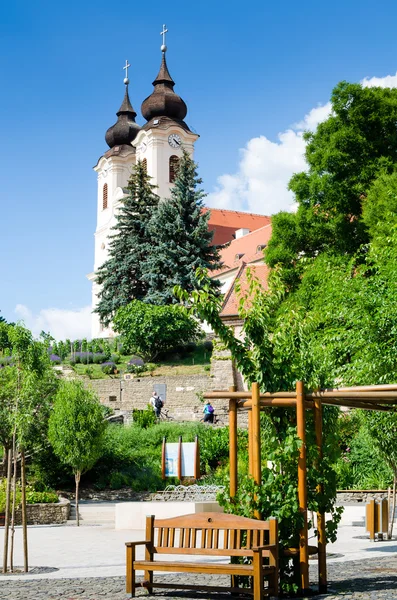 Opactwo Benedyktynów w tihany — Zdjęcie stockowe