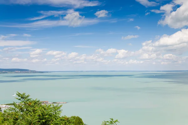 Veduta del lago Balaton — Foto Stock