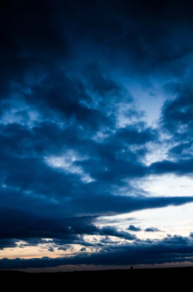 Vista nocturna del cielo — Foto de Stock