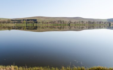 Balaton Gölü'nün görünümü