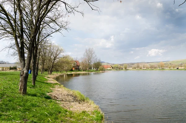 Widok na jezioro Balaton — Zdjęcie stockowe