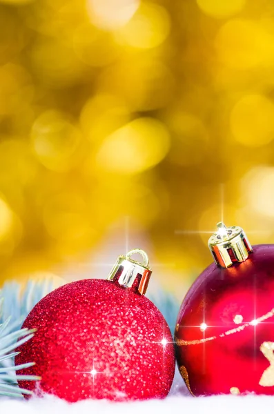 Bright christmas decorations — Stock Photo, Image