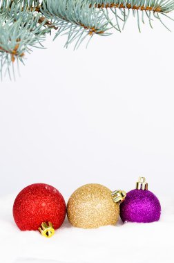parlak Noel süsleri