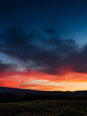 Güzel gece gökyüzü