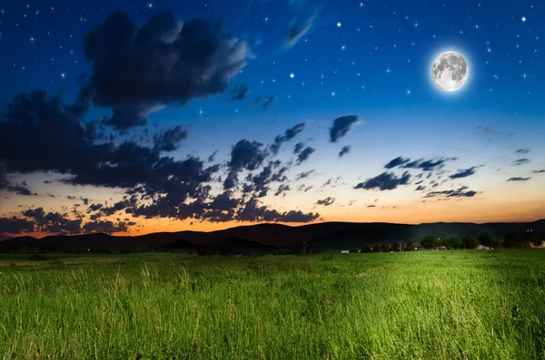 Night background view — Stock Photo, Image