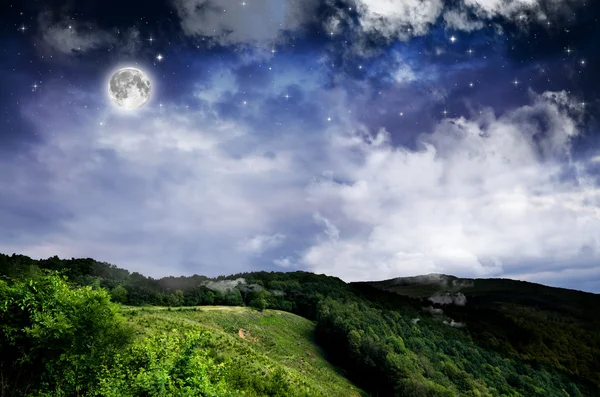 Night background view — Stock Photo, Image